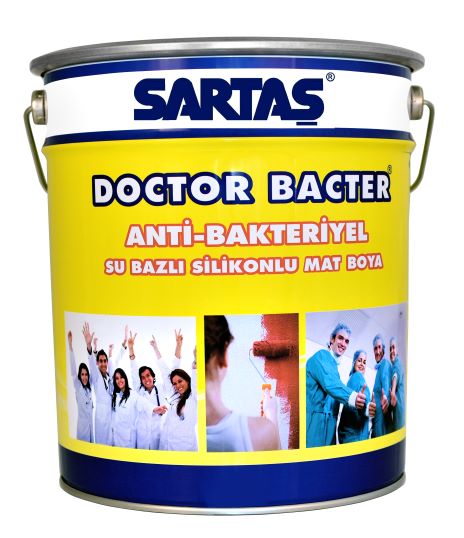 DOCTOR BACTER ANTİBAKTERİYEL SU BAZLI SİLİKONLU MAT BOYA