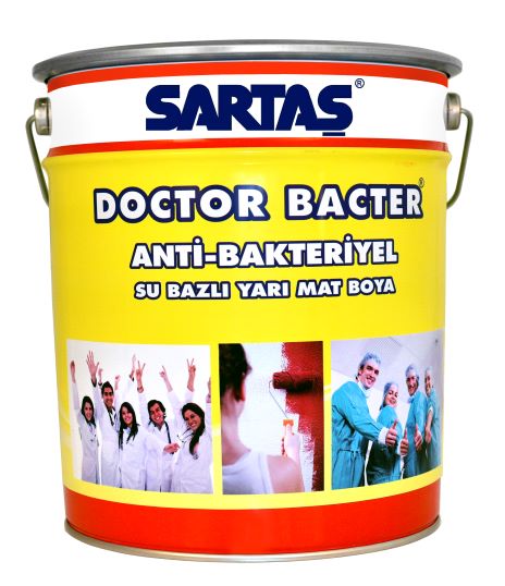 DOCTOR BACTER ANTİBAKTERİYEL  SU BAZLI YARI MAT BOYA